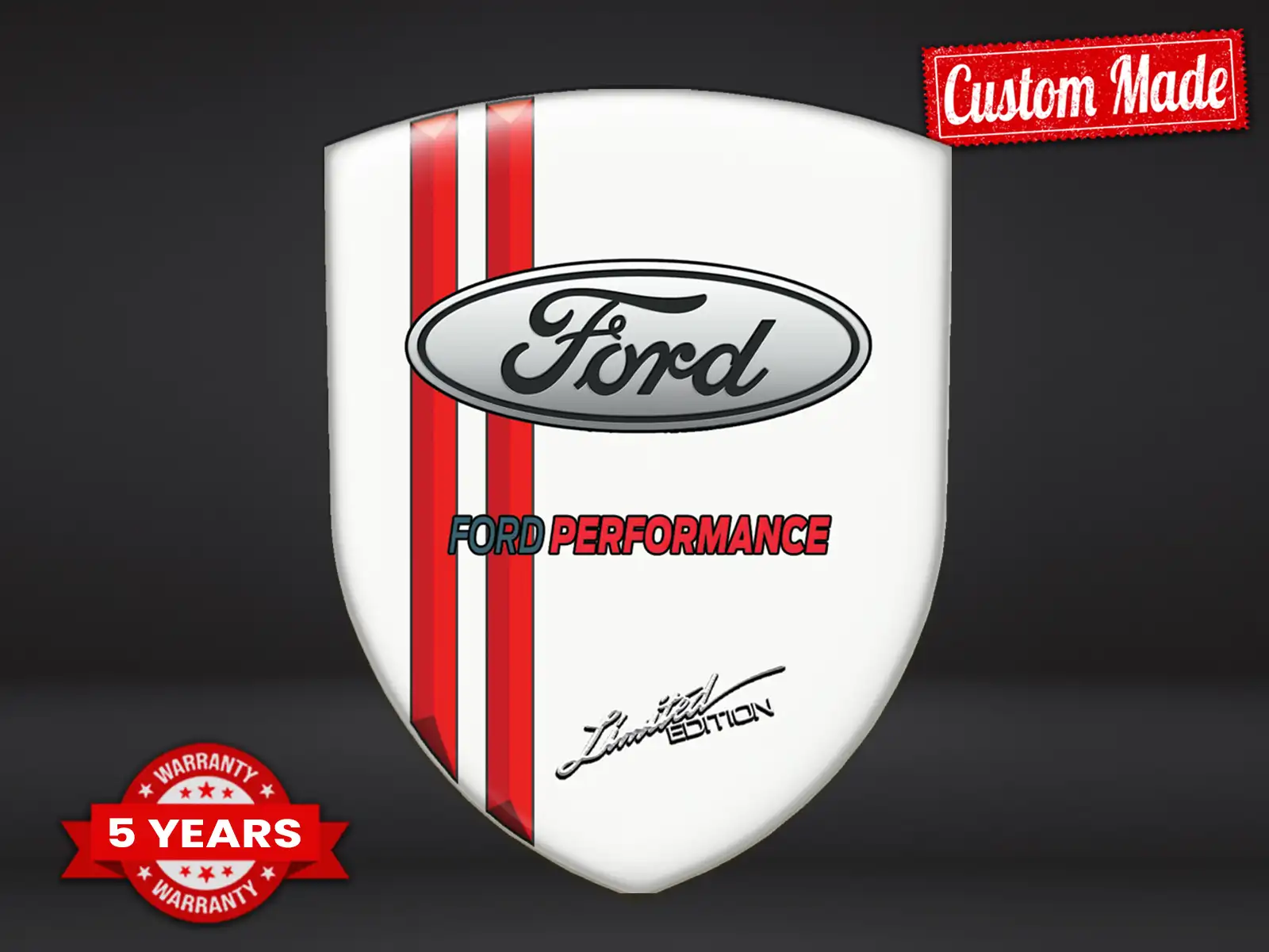 Ford Stoßsticker Druck Stil Premium Anpassbar